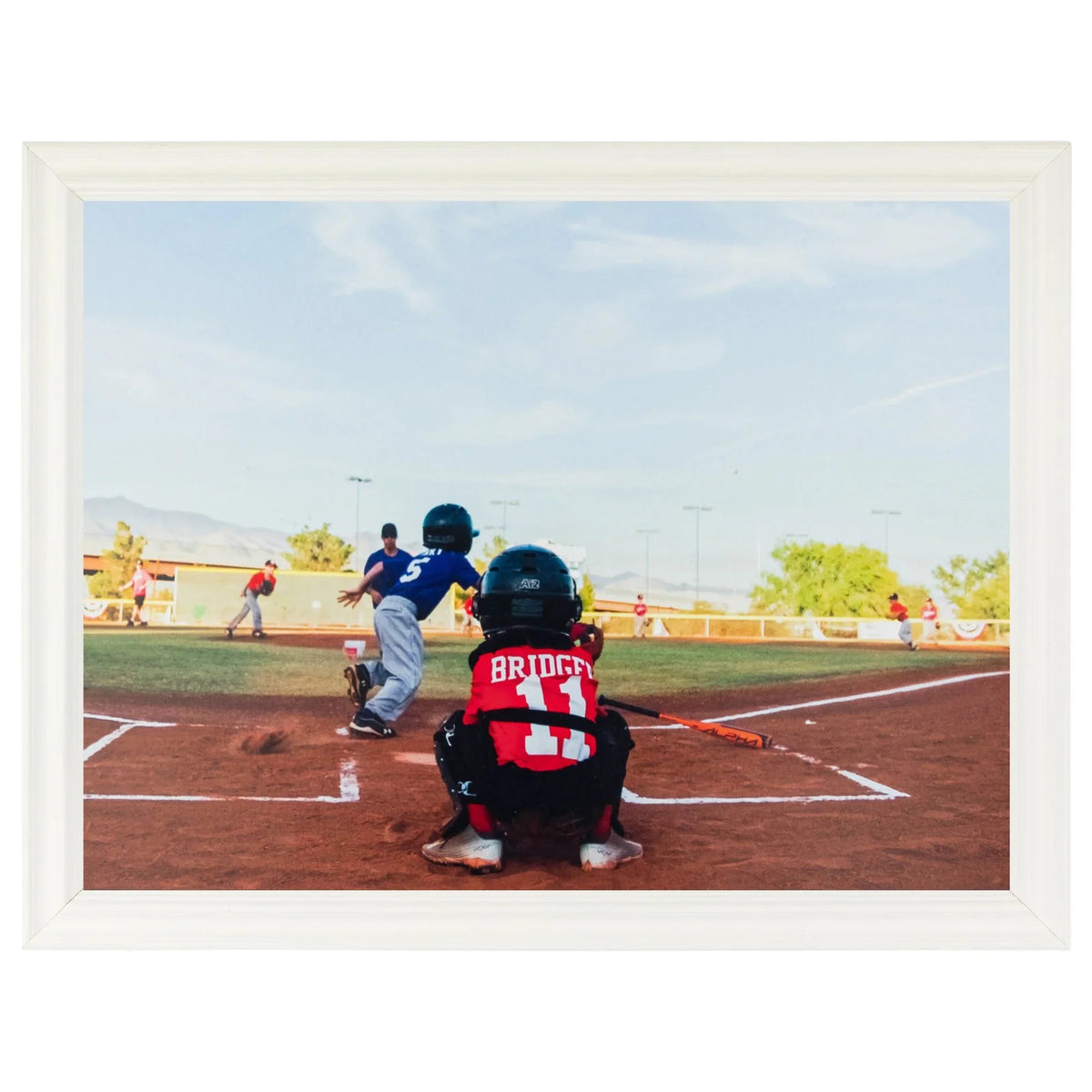 ArtToFrames 20x20 Inch White Picture Frame, This White Wood Poster Frame is Top-notch Your Art or Photos, Comes with 060 Plexi Glass (4100)