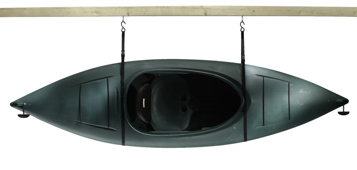 Attwood 11953-4 All-In-One Hoist System Kayaks, Canoes and Bikes, Black Finish