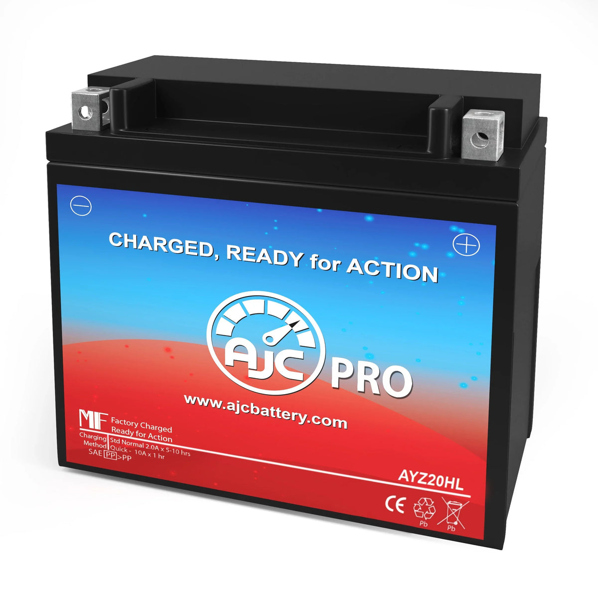 AJC Pro Battery with Bombardier GTx Sport 500Ss 597CC Snowmobile Replacement Battery (2007-2008)