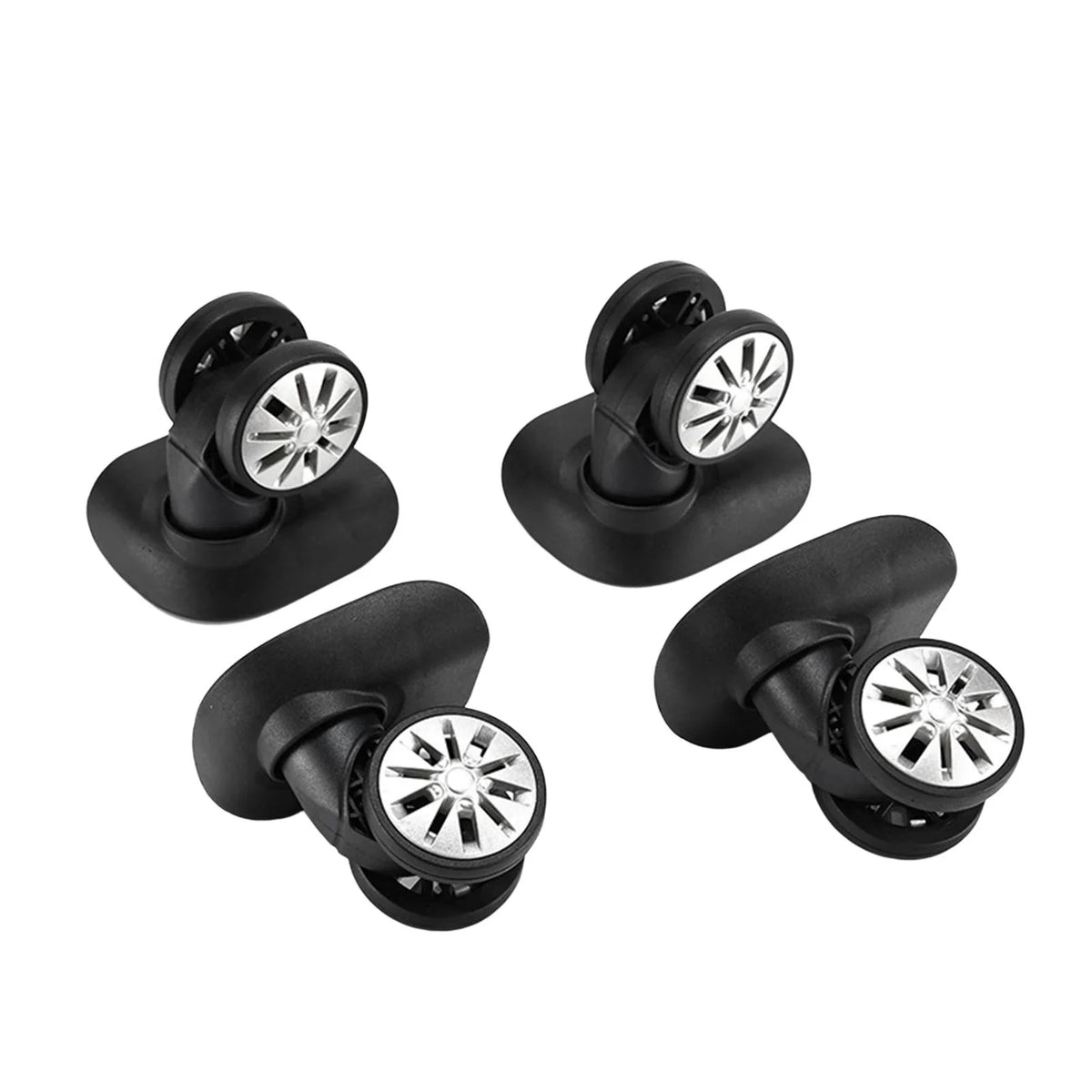 4Pcs Luggage Wheels Replacement Caster Wheels Trolley Case Suitcase Bag