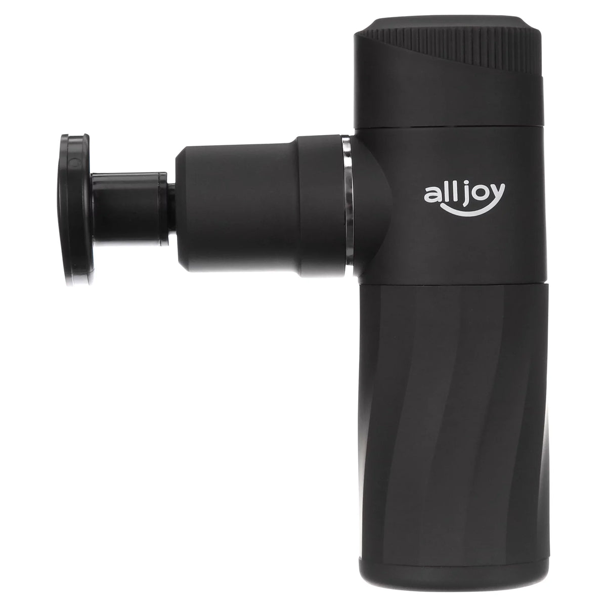 ALLJOY Mini Massage Gun Deep Tissue, Powerful Percussion Muscle Massager Gun with 4 Attachments, 4 Speed Settings, Compact Sports Handheld Massager Muscles Neck Back Arms