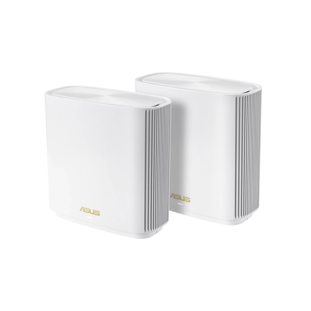ASUS ZenWiFi AX Whole-Home Tri-band Mesh WiFi 6 System (XT8-WHITE)-2 pack, Protection up to 5,500 sq.ft/6+rooms, 6.6Gbps, 3 SSIDs, life-time free network security and parental controls, 2.5G port